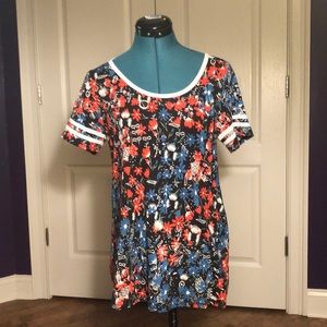 LuLaRoe Print Tunic, XS